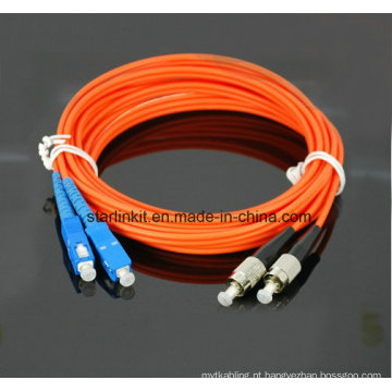 Sc para FC Modo Multimodo Fibra Óptica Patch Cord 3m